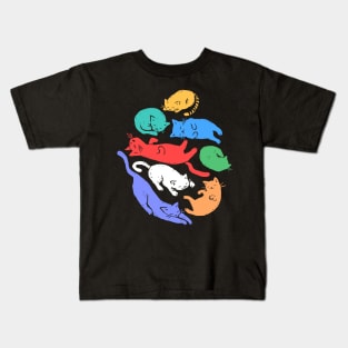 Sleeping Cats Kids T-Shirt